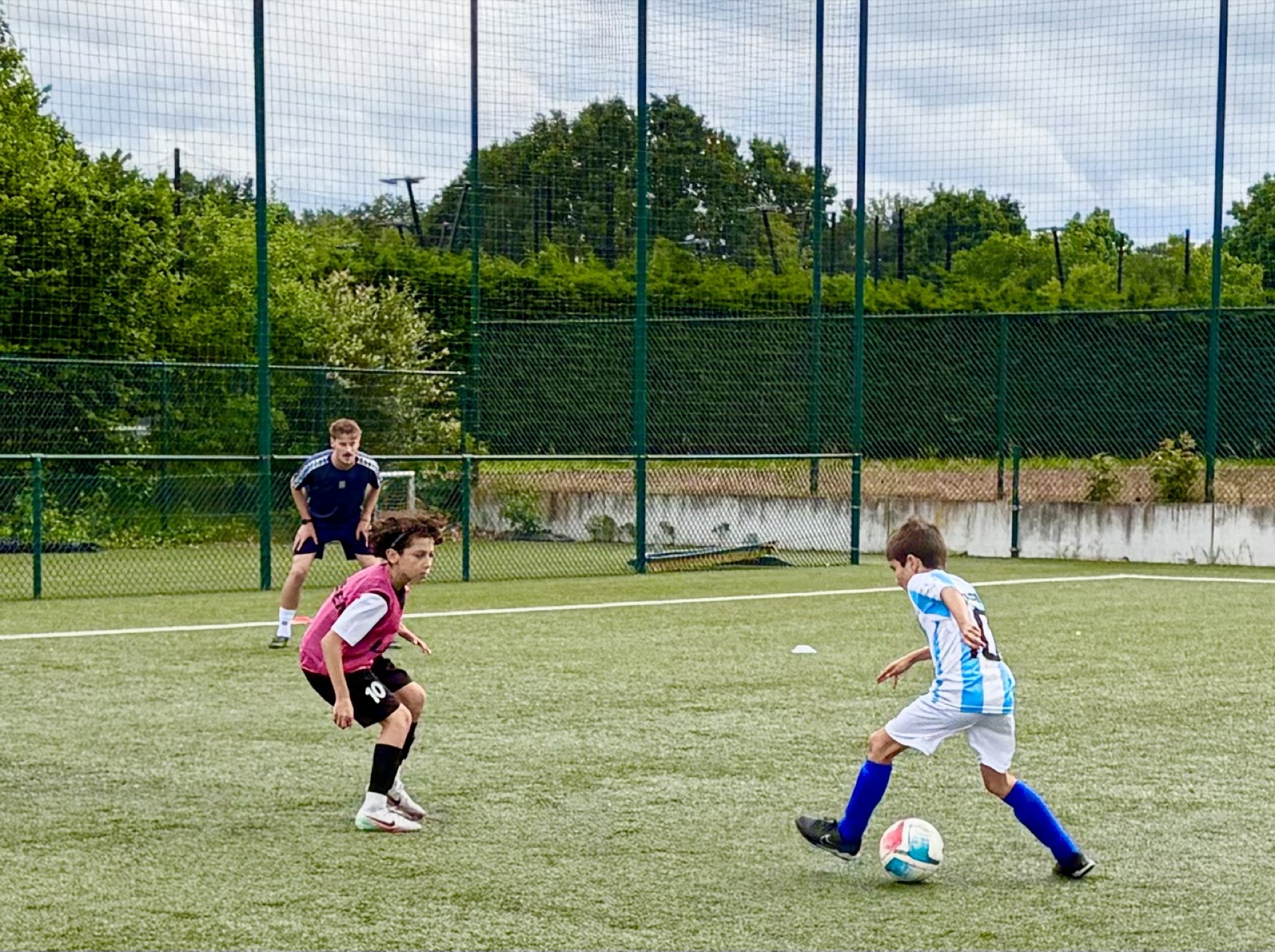 Training in actie bij Rise Academy